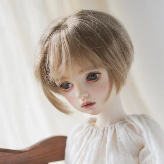 Doll Wig – Short BJD Wig for 1/3, 1/4, 1/6 Dolls - Image 7