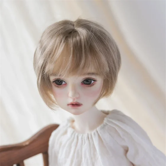 Doll Wig – Short BJD Wig for 1/3, 1/4, 1/6 Dolls - Image 8