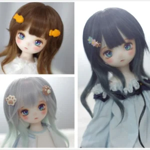 Fashionable Short BJD Wig for Dolls – Modern Style