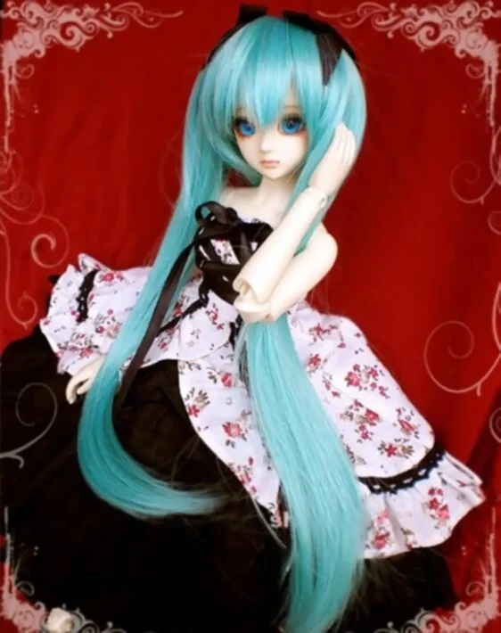 Long Pigtails BJD Wig – For SD, MSD, and More - Image 6