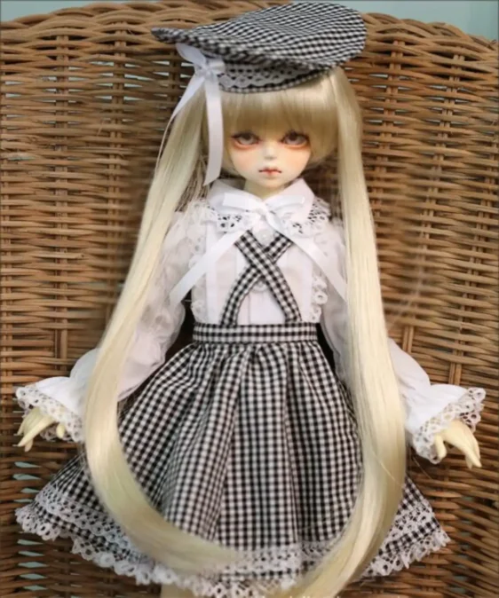 Long Pigtails BJD Wig – For SD, MSD, and More - Image 8