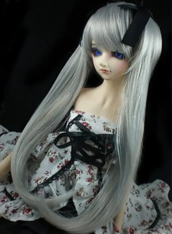 Long Pigtails BJD Wig – For SD, MSD, and More - Image 3