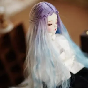 Long Wavy Curly Hair for 1/3, 1/4, 1/6 BJD Dolls