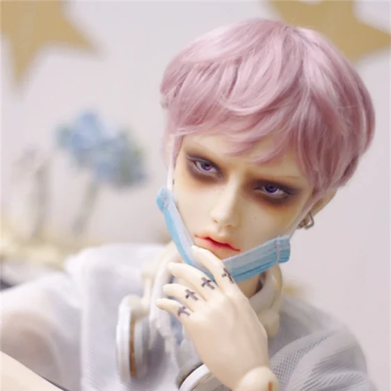 Short Curly Hair BJD Wig for Boys – Versatile & Charming! - Image 4
