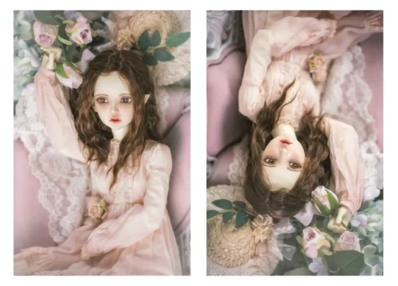 Soft Long Wavy Doll Wig - 1/4 1/3 BJD