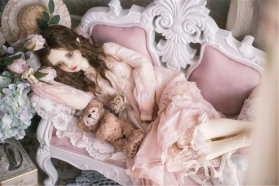 Soft Long Wavy Doll Wig - 1/4 1/3 BJD - Image 5