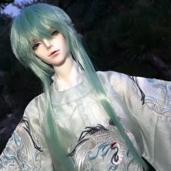 Stunning Long Straight BJD Wig for 1/6, 1/4, and 1/3 Dolls - Image 2