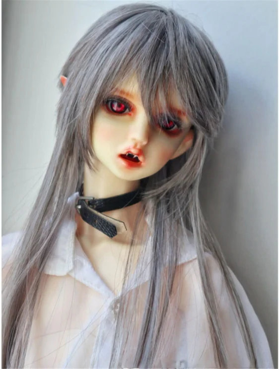 Stunning Long Straight BJD Wig for 1/6, 1/4, and 1/3 Dolls - Image 3