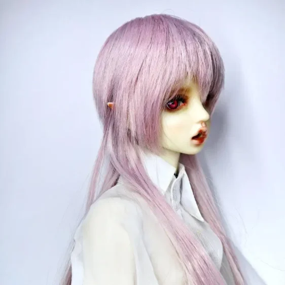 Stunning Long Straight BJD Wig for 1/6, 1/4, and 1/3 Dolls - Image 4
