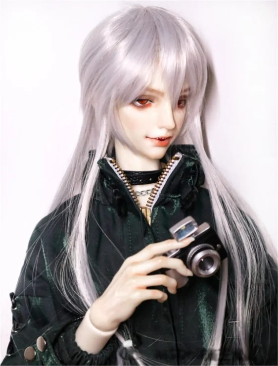 Stunning Long Straight BJD Wig for 1/6, 1/4, and 1/3 Dolls - Image 5