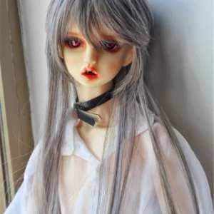Stunning Long Straight BJD Wig for 1/6, 1/4, and 1/3 Dolls