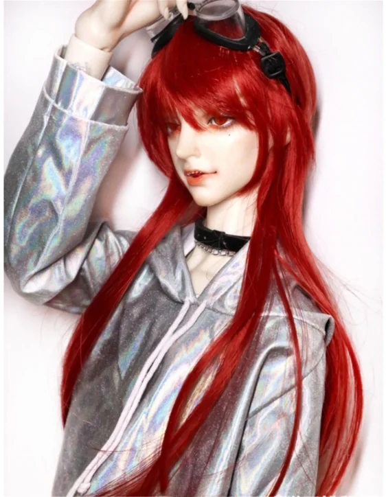 Stunning Long Straight BJD Wig for 1/6, 1/4, and 1/3 Dolls - Image 8