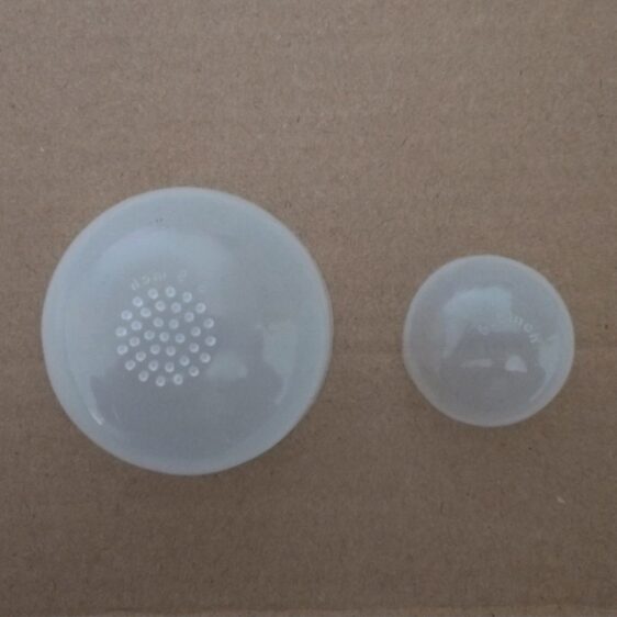 BJD Clear Silicone Headcap for 1/12 1/8 1/6 1/4 1/3 Dolls | Anti-Slip Wig Cap Protector for MSD, SD, Blythe