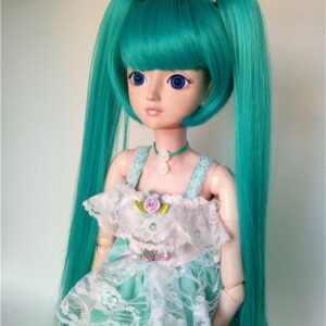 BJD DoLOL DOLD PONONTAIL WOWER 1/3 1/4 1/6 Taas nga buhok sa Cosplay, SD DOLL WIG