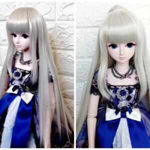 BJD Doll Ponytail Wig 1/3 1/4 1/6 1/8 Doll cosplay buhok