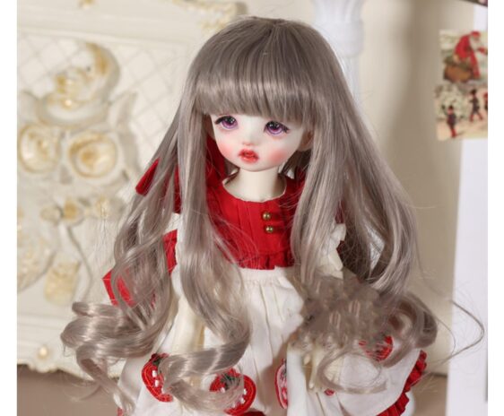 BJD Doll Wig Bjd Hair 1/3 1/4 1/6 princess long curly hair, bjd wavy wig, bjd long wig