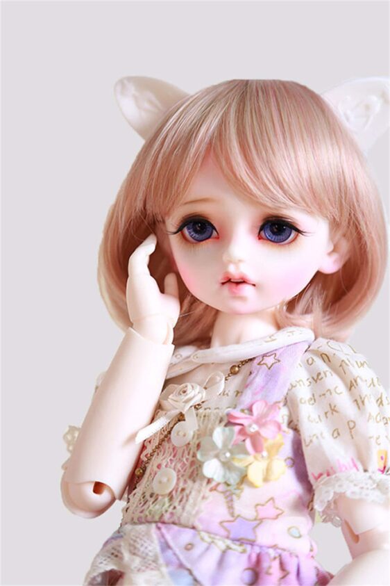 BJD Doll Wig – Multi-Size Hair for Blythe, Pullip, SD, and MSD Dolls