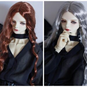 BJD Dugay nga Doll Wig Curly Wig 1/3 1/4 1/6 BJD Hair
