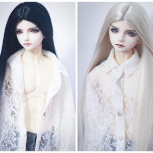 BJD Dugay nga Sige-Fight-resistant Wig alang sa 1/3 Sd 1/4 msd 1/6 yosd