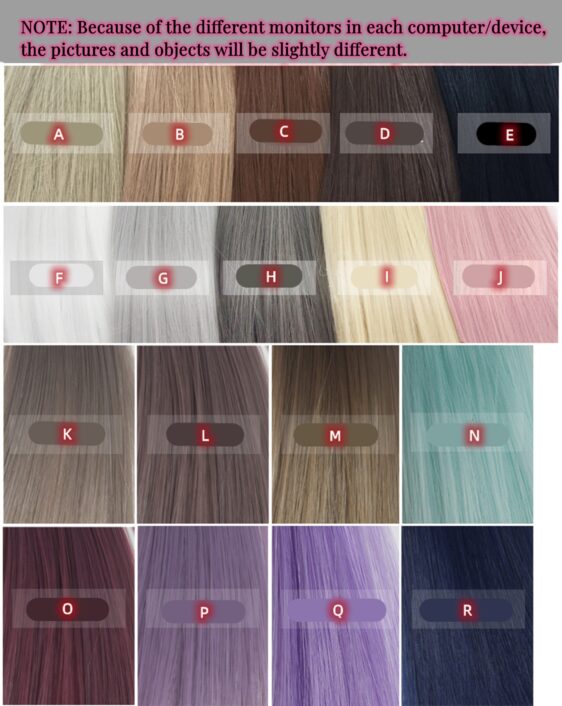 Bjd Retro Curly Hair 9-10'' 8-9