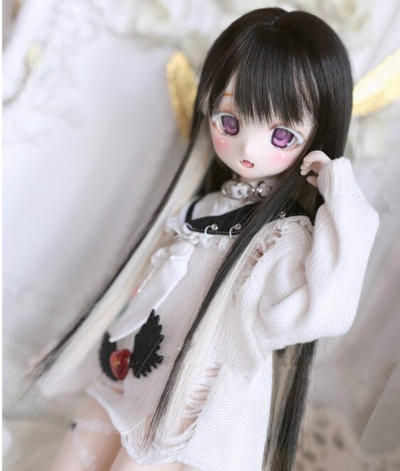 Bjd Straight Hair Doll Wig Doll Hair 1/3 1/4 1/6 1/8 BJD Wig