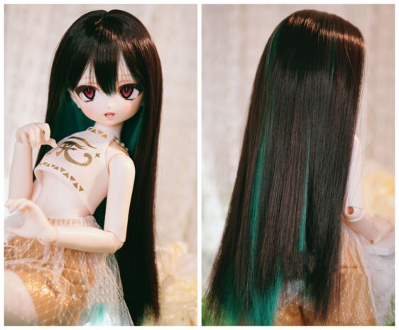 Bjd Straight Hair Doll Wig Doll Hair 1/3 1/4 1/6 1/8 BJD Wig