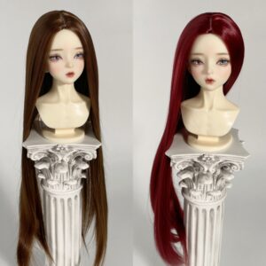 Bjd Straight Long Doll Wig - 1/3 1/4 1/6 អេសឌី