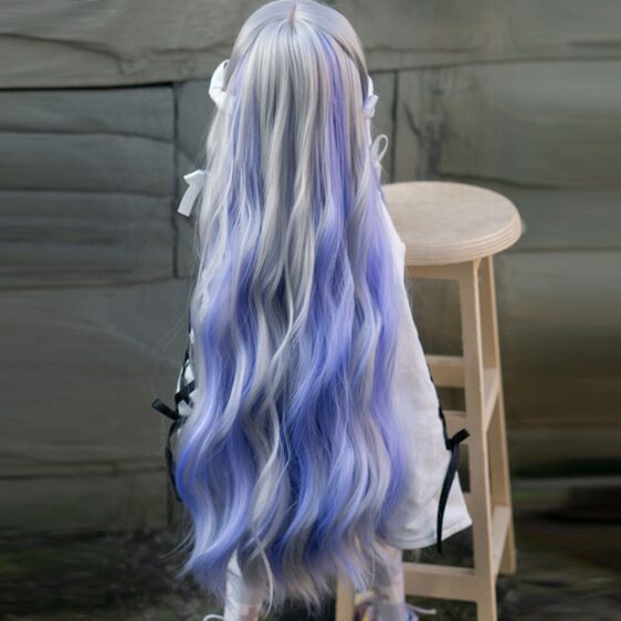 Bjd Long Doll Wig Curly Bjd Wig Vintage Doll Wig 1/6 1/4 1/3 BJD Wig