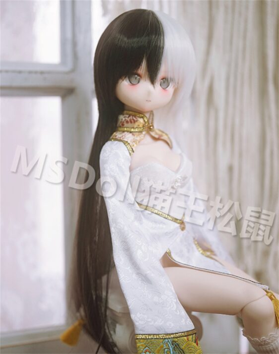 BJD Wig Long Straight Hair for Dolls for 1/3 SD 1/4 msd 1/6 yosd Blythe doll