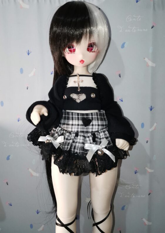 BJD Wig Long Straight Hair for Dolls for 1/3 SD 1/4 msd 1/6 yosd Blythe doll