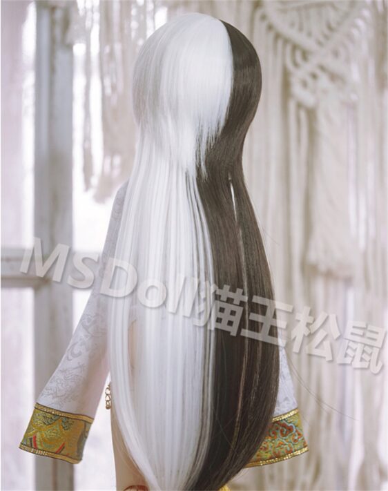 BJD Wig Long Straight Hair for Dolls for 1/3 SD 1/4 msd 1/6 yosd Blythe doll