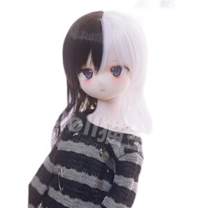 BJD Wig Straight Hair Doll Wolf Tail Wigs - 9-10