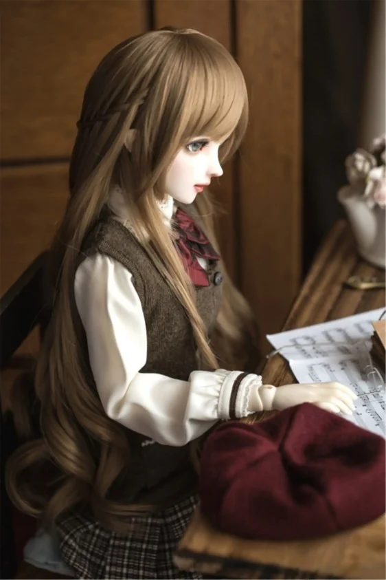 Braided Soft Doll Wig - 1/8 1/6 1/4 1/3 BJD