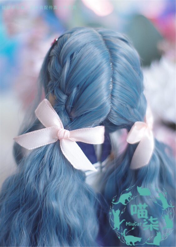 Curly Doll Wig - Long Wavy Hair for 1/6, 1/4, 1/3 BJD