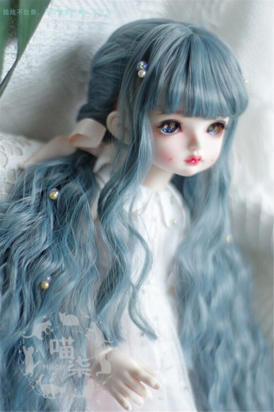 Curly Doll Wig - Long Wavy Hair for 1/6, 1/4, 1/3 BJD