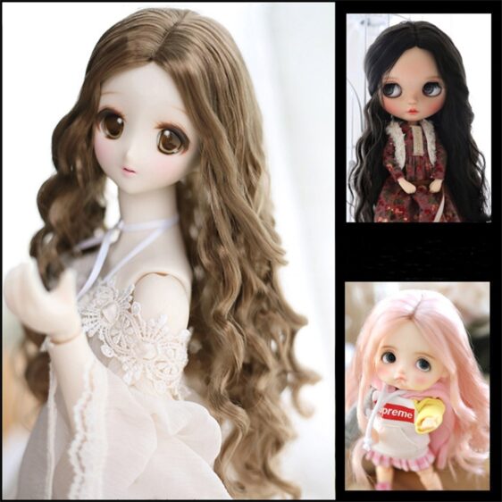 Custom Fashion Wig for 1/3 1/4 1/6 Dolls