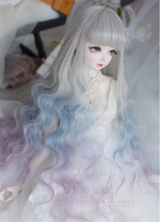 Custom-Made BJD Doll Wig – Perfect Fit for 6