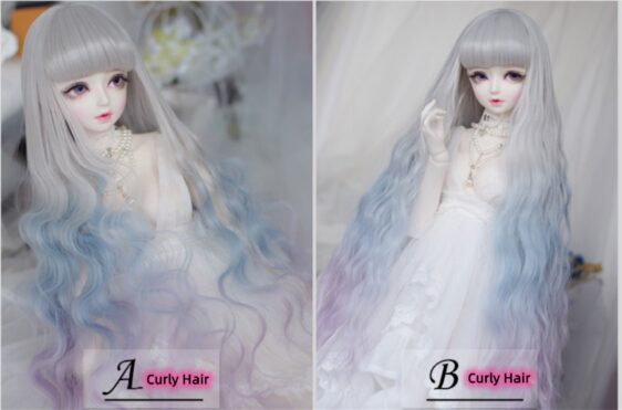 Custom-Made BJD Doll Wig – Perfect Fit for 6