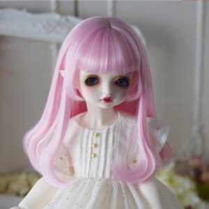 Custom Made BJD Short Wig Hair with Bangs - Blythe 1/3 1/4 1/6