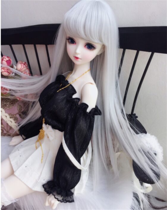Custom Made Long Straight Hair - 1/3 1/4 1/6 Bjd
