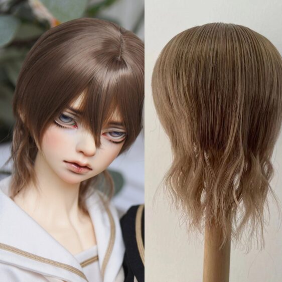 Custom Short BJD Wig | 1/3, 1/4, 1/6, 1/8 & 1/12 Doll Hair