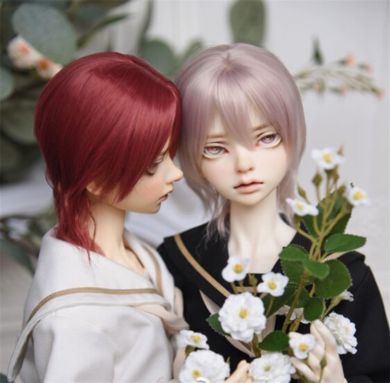 Custom Short BJD Wig | 1/3, 1/4, 1/6, 1/8 & 1/12 Doll Hair
