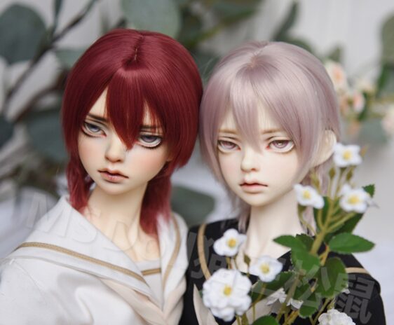 Custom Short BJD Wig | 1/3, 1/4, 1/6, 1/8 & 1/12 Doll Hair