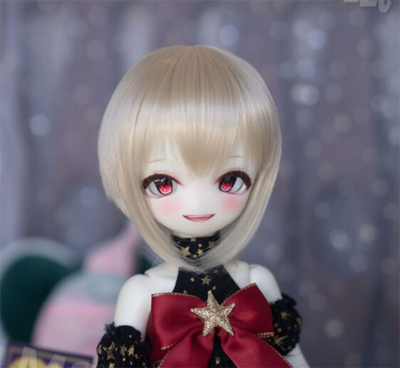 Cute Short BJD Wig | 1/6, 1/4, 1/3, 1/8 Sizes | Short Doll Hair