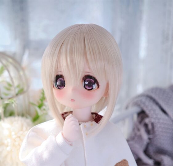 Cute Short BJD Wig | 1/6, 1/4, 1/3, 1/8 Sizes | Short Doll Hair