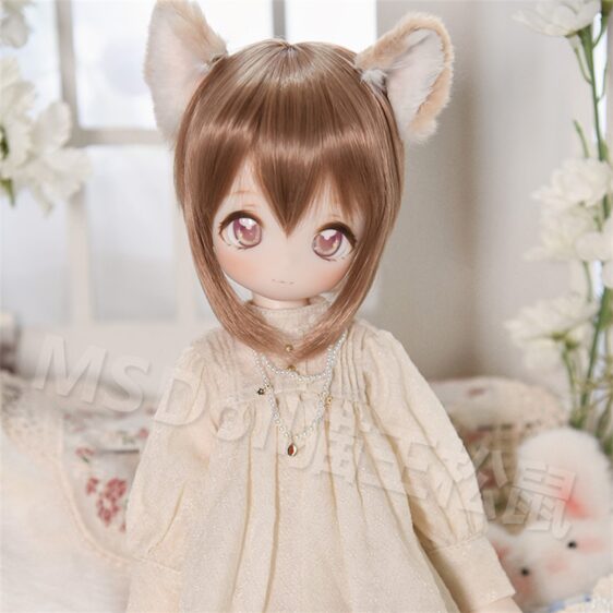 Cute Short BJD Wig | 1/6, 1/4, 1/3, 1/8 Sizes | Short Doll Hair