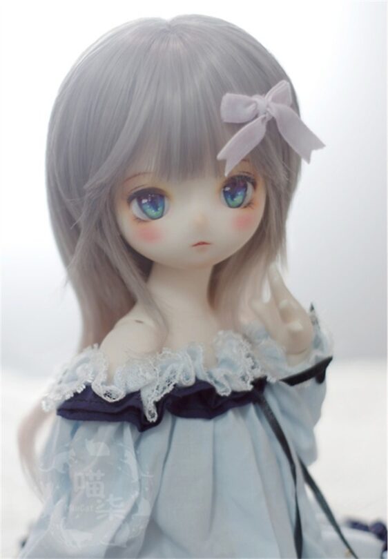 Fashionable Short BJD Wig for Dolls – Modern Style