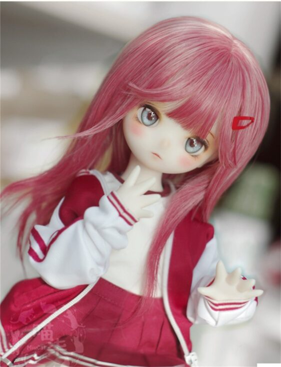 Fashionable Short BJD Wig for Dolls – Modern Style