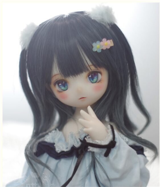 Fashionable Short BJD Wig for Dolls – Modern Style