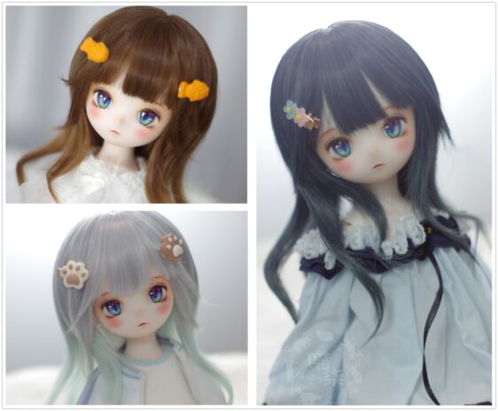 Fashionable Short BJD Wig for Dolls – Modern Style